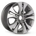 thumbnail image 2 of For 2016-2023 Honda Civic 16 Inch Machined Face with Painted Inlay Gray Rim - OE Direct Replacement - Road Ready Car Wheel, 2 of 9