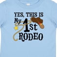 thumbnail image 4 of Inktastic Yes, This is My 1st Rodeo Cowboy Hat with Red Band, Lasso Boys or Girls Baby T-Shirt, 4 of 5