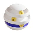 thumbnail image 4 of BELOVING Cat Roller Toy Circular Track for Kitten Cat Track Ball Turntable Track Ball White, 4 of 10