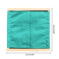 thumbnail image 2 of AOOOWER Wood Buttons Dressing Frame Wooden Frame Unisex Toddler Montessori Materials Toy, 2 of 21