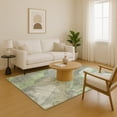 thumbnail image 7 of Addison Rugs Mayfield Premium Machine Washable Transitional Floral Green Rectangle Rug, 10' x 14', 7 of 7