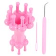 thumbnail image 3 of Minkissy 1 Set Craft Rope Cord Loom Plastic Rosy For Supermarket Use In Home, 3 of 8