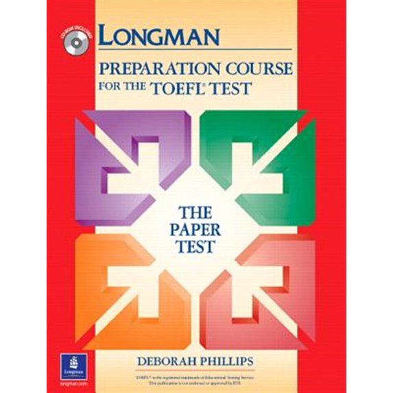 Pre-Owned TOEFL PAPER PREP COURSE W/CD; Without Answer Key (Paperback) 9780131408869
