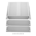 thumbnail image 3 of Project Box, 6063-T5 Aluminum  Controller Aluminum Box, Sandblasting Silver Oxide White For Printed Circuit Board Electronic Products Heat-Dissipating, 3 of 8