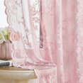 thumbnail image 1 of Cortinas SEEKRIGHT Lace 132 x 114 cm, 2 paneles, color rosa, 1 of 7