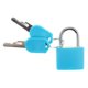 thumbnail image 5 of de material acero Pequeño 4x con Llave para Equipaje Fuerte de Seguridad Colorida Tiny Zulema Mini candado de acero fuerte, 5 of 8