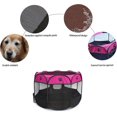 thumbnail image 4 of Pet Playpen, Foldable Dog Playpens, Portable Exercise Kennel Tent for Puppies/Dogs/Cats/Rabbits, Dog Play Tent with Removable Mesh Shade Cover for Tra, 4 of 5
