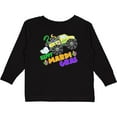 thumbnail image 3 of Inktastic Happy Mardi Gras Monster Truck with Beads Boys or Girls Long Sleeve Toddler T-Shirt, 3 of 5