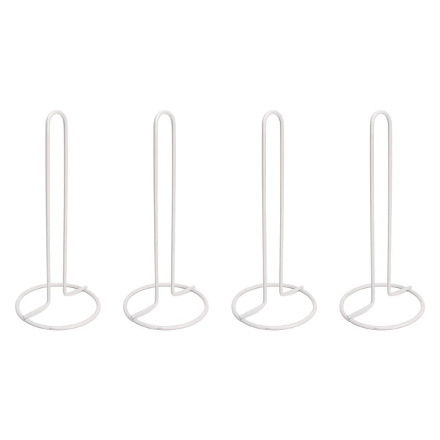 Soporte Para Conos De Fútbol, soporte Para Conos De Disco De 4 Piezas, Fácil De Transportar, Blanco, Duradero Para Entrenamiento De Fútbol ANGGREK Otros