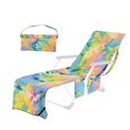 thumbnail image 1 of Beach Chair Cover No Sliding Quick Drying Chaise Lounge Towel, 1 of 6