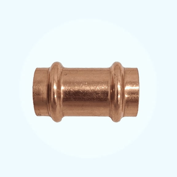 1-1/2" Propress Press Slip Coupling Press Copper Fittings No Pipe Tube Stop (1)