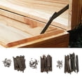 thumbnail image 3 of 10x Soporte de tapa de Manténgase Levante caja de joyería 85x11mm Sunnimix Caja de joyería Tapa de soporte de bisagra, 3 of 8