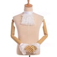 thumbnail image 3 of Accesorio de disfraz BLESSUME White Colonial Encaje Jabot Puffs S, 3 of 7