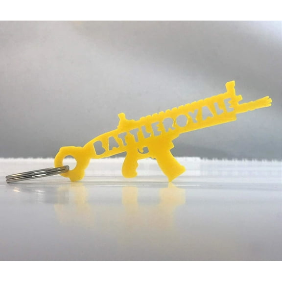 SCAR Legendary GOLD Keyring Battle Royale : inspired by XBOX, Playstation & PC