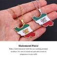 thumbnail image 3 of keepw Durable And Stylish Iran Pendant Necklace Versatile Style Gift Idea Minimalist Rigid color 1Set, 3 of 6