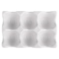 thumbnail image 2 of Egg Holder Anti-Slip 6 Grids Ceramic Eco-Friendly Egg Container for Kitchen, 2 of 9