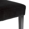 thumbnail image 5 of Chaise de Salle à Manger Edgerton en Velours Noir, 5 of 5
