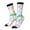 2 Black-1, variant on Zebra Colourful Crew Socks for Men & Women, Breathable Casual Athletic Ankle Socks