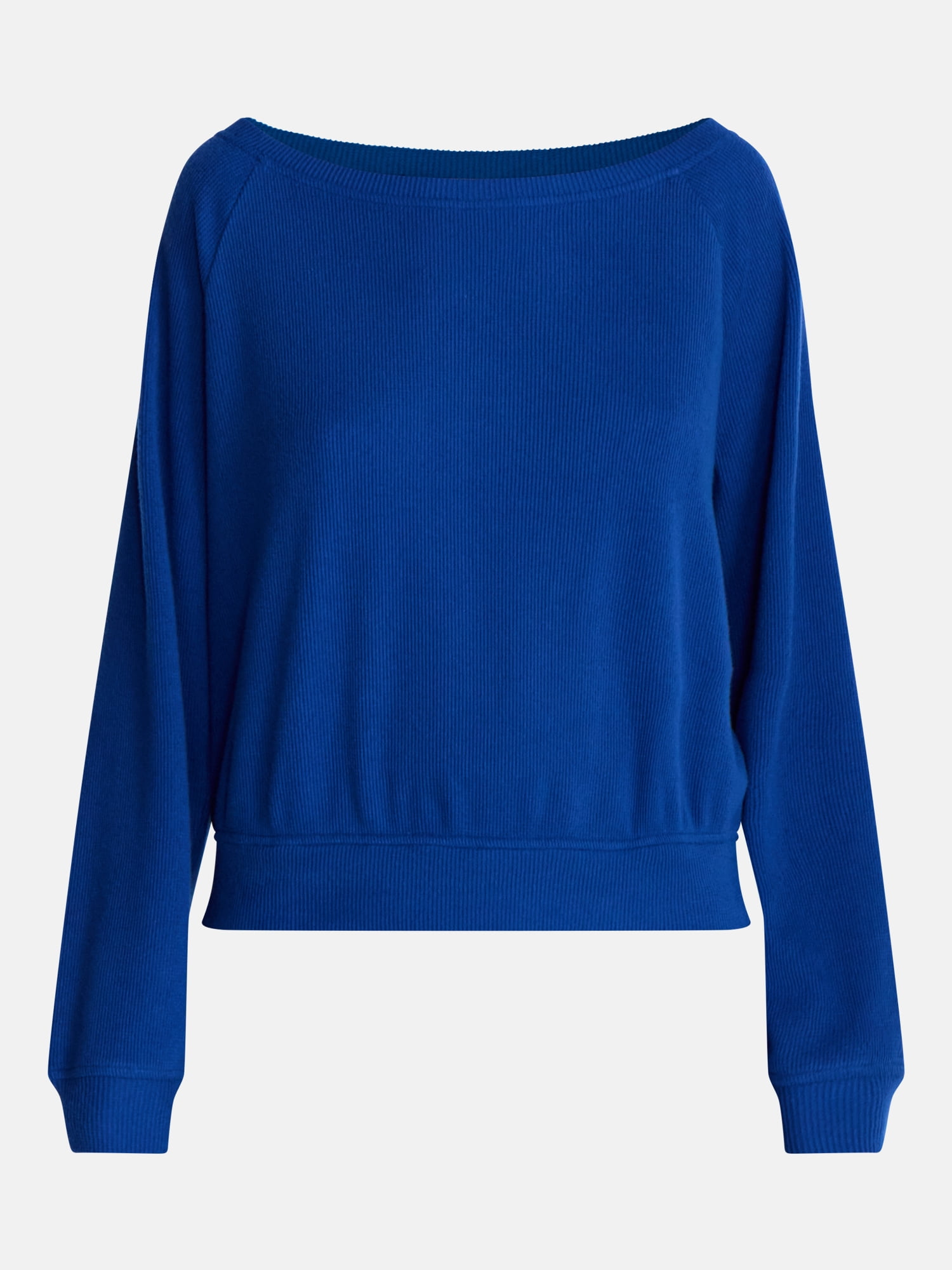 No Boundaries Waffle Knit Sleep Top, Women’s and Women’s Plus XS-2X