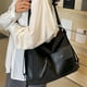 thumbnail image 5 of Bolso bandolera informal de gran capacidad para desplazamientos diarios, bolso de hombro abreviado, bolso multiusos práctico, bolso de tela para ocio., 5 of 6