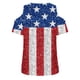 thumbnail image 3 of Fiudx Ofertas de La Semana Blusas de Cuello Redondo de Manga Corta con Estampado Informal a La Moda para Mujer, 3 of 4