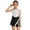 Black, variant on Linjinx Kids Girls School Uniform Cheerleading Costume Sports Teamwear Dress with Shorts Dancewear Gymnastic Outfits Rose 6