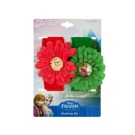 Kole Imports HI012-96 Disney Frozen Flower Headwrap Set - Pack of 96