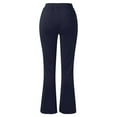 thumbnail image 4 of Hifoo Yoga Pants For Women Workout High Waist Athletic Leggings Pants Solid Color Athleisure Wear, 4 of 7