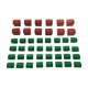 thumbnail image 4 of Piezas de Repuesto para Juegos de Hotel perfecl Accesorios Suplementarios 12 casas rojas y 32 casas, 4 of 8