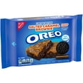thumbnail image 2 of OREO Salted Caramel Brownie Flavored Creme Chocolate Sandwich Cookies, Limited Edition, 12.2 oz, 2 of 11
