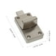 thumbnail image 3 of Pestillo de seguridad de aleación de zinc para puerta de baño público (plateado), 3 of 5