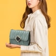 thumbnail image 5 of Hukapapa Monederos y Bolsos Pequeños para Mujer, Bolsos de Hombro Bolsos Bandolera para Mujer con Correa de Metalluz verde, 5 of 5