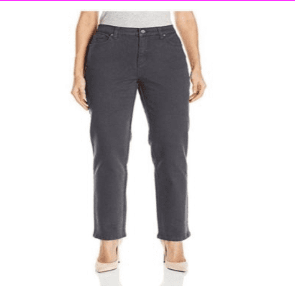Gloria Vanderbilt Amanda Stretch-Fit Jeans 10 Short/Ashfall(Gray ...