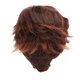thumbnail image 2 of Hombres Cortas Pelucas de Cabello Sintético, Hombres Corta Pelera Marrón Corta Versátil Versátil Finamiento PARA DESPARA DEL ESTÁS DE COSPLAY, 2 of 7