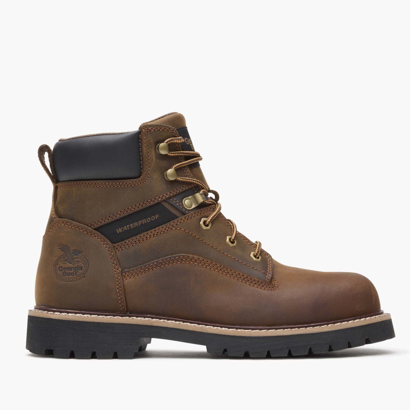 NWT Georgia Boot Brookville Steel Toe Work Boot Amazon.com: Georgia Boot Brookville Steel Toe Waterproof  main image 2