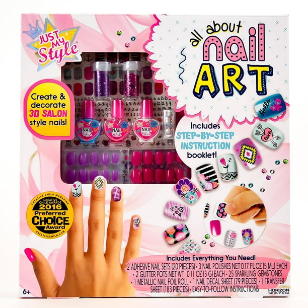 Just My Style All About Nail Art, 1 Each - Walmart.com