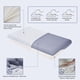 thumbnail image 2 of Almohada Memory Foam y Funda de Almohada Suave, Firmeza: Medio Firme, Hipoalergénica, 48X74 cm, 2 of 7