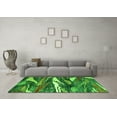 thumbnail image 3 of Ahgly Company Indoor Square Abstract Green Modern Area Rugs, 8' Square, 3 of 4