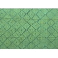 thumbnail image 1 of Ahgly Company Indoor Rectangle Abstract Turquoise Blue Modern Area Rugs, 6' x 9', 1 of 4