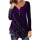 thumbnail image 1 of Ichuanyi Liquidación de mujeres Capasés impresos para mujeres Botones de manga redonda de cuello largo Tops de blusa ICHUANYI WER202308215717, 1 of 4