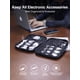 thumbnail image 2 of Bolsa organizadora de cables Luxtude Travel Essentials gris pequeña, 2 of 7