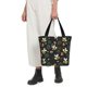 thumbnail image 5 of Fotbe Bees Bolsa de Playa con Estampado, Bolsa de Hombro, Bolsa de Mano Espaciosa, Bolsa de Viaje Ligera, Bolsa de Compras Versátil, 5 of 6