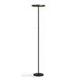 thumbnail image 1 of Brightech Halo Split LED Torchière Lumineux Debout Lampadaire, Finition Noir Jais, 1 of 11
