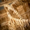 thumbnail image 2 of Sullivans 18" & 13.5" Open Weave Shapely Baskets Set of 2, Natural, 2 of 5