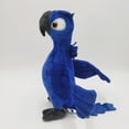 thumbnail image 4 of Blue Parrot Stuffed Animal Plush Toy (Dark Blue Parrot), 4 of 5