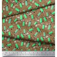 thumbnail image 2 of Soimoi Rayon Fabric Heart & Lighter Men Printed Craft Fabric by The Yard 56 Inch Wide, 2 of 3