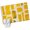 Yellow, variant on Yellow Black Area Rug 8x10 Washable Rug Non Slip Modernism Moire Contemporary Abstract Large Area Rug Soft Stainresistant Indoor Floor Carpet for Living Room Bedroom Home Office Dining Room Nursery