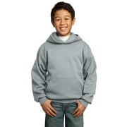 Port & Company Youth Core Fleece Pullover Hooded Sweatshirt-XL (Athletic Heather)
