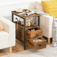 thumbnail image 4 of HOOBRO Set of 2 End Tables with Drawers & Power Outlets Living Room Bedroom BF541BZP201, 4 of 9