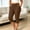 Brown, variant on Drovellove Women's Plus Size Cropped Jogger Yoga Pants with High Waistedband and 4-Way Stretch - Ideal for Gym Workouts, Travel, or Casual Daily Errands